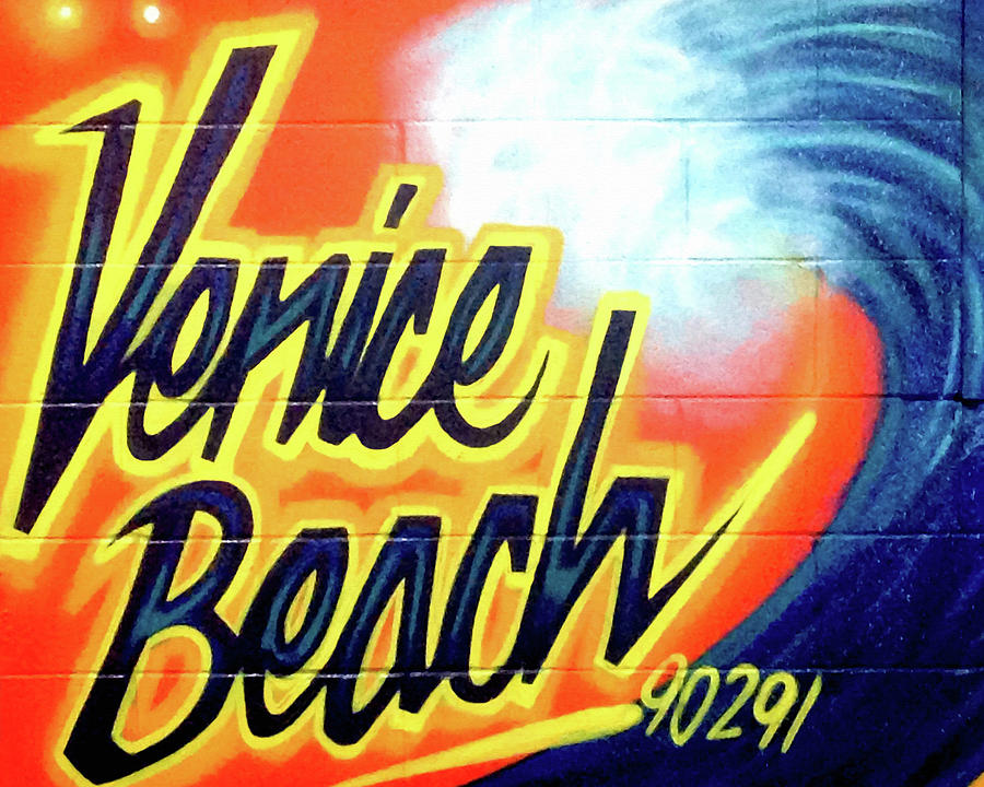 Venice Beach Mural Photograph by Art Block Collections