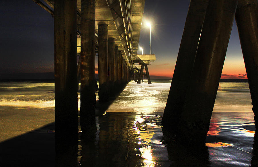 Venice Beach Pier Photograph by JoAnn Silva