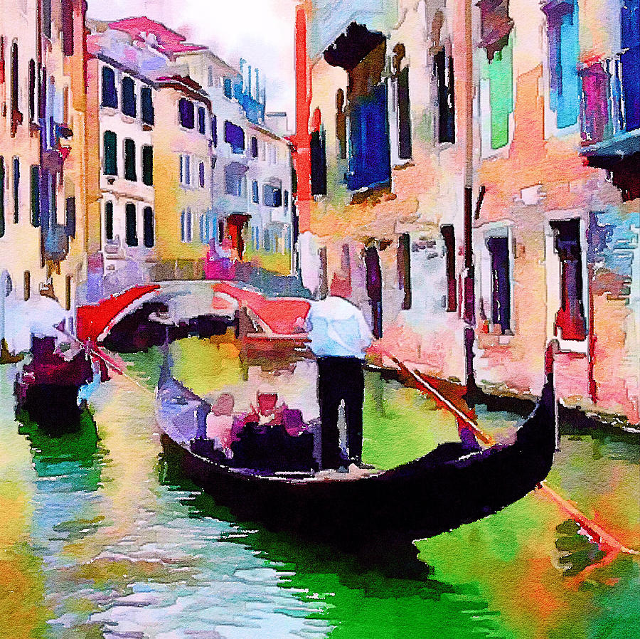 Venice beautiful 15 Digital Art by Yury Malkov