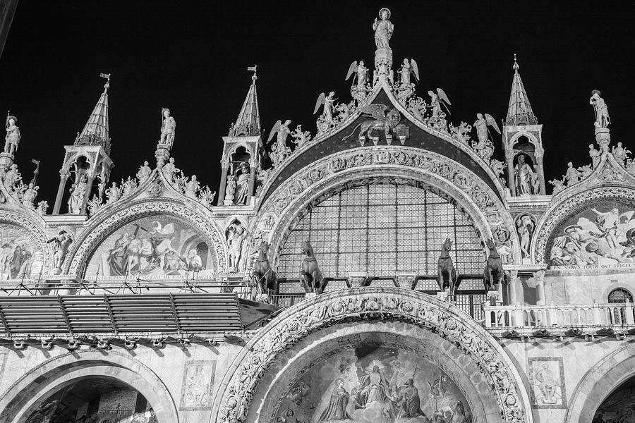 Venice Black and White  Photograph by John McGraw