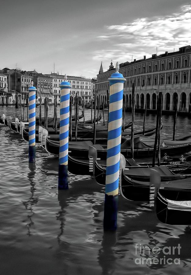 Venice Blue Three Photograph by Henry Kowalski