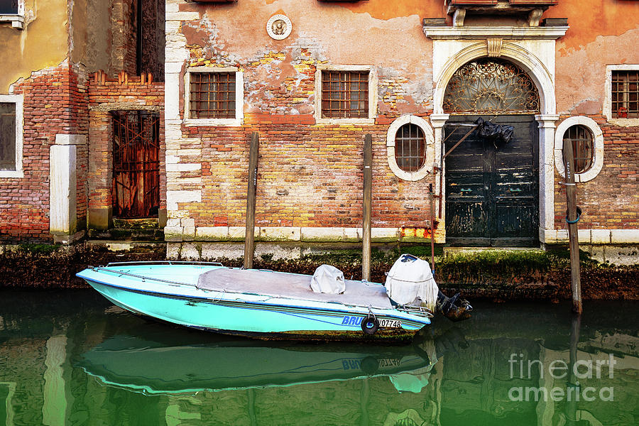 Venice Boat House Photograph by M G Whittingham