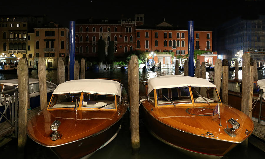 Venice Boats 1 Photograph by Andrew Fare