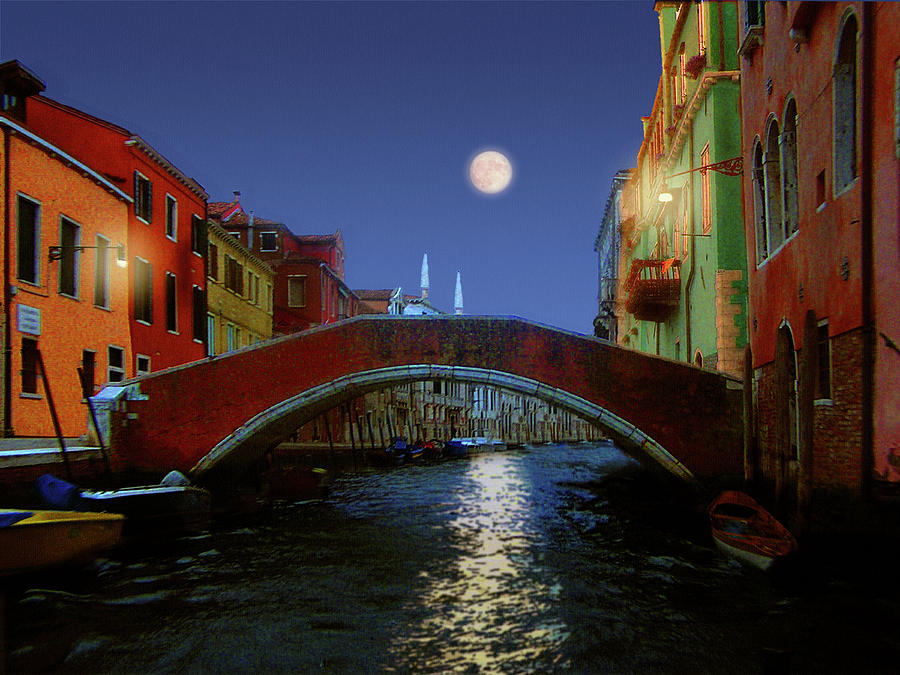 Venice Bridge Photograph by Patrick J Osborne
