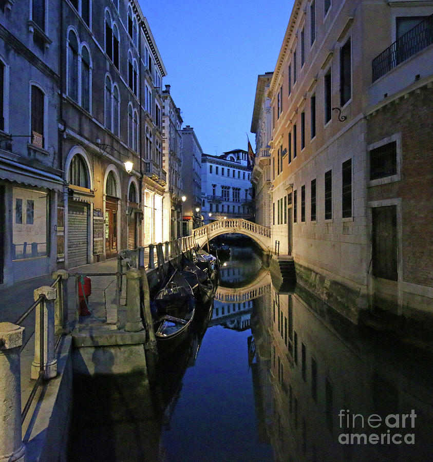 Venice Canal  9793 Photograph by Jack Schultz
