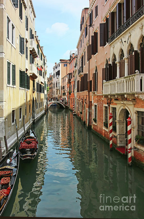 Venice Canal 9877 Photograph by Jack Schultz