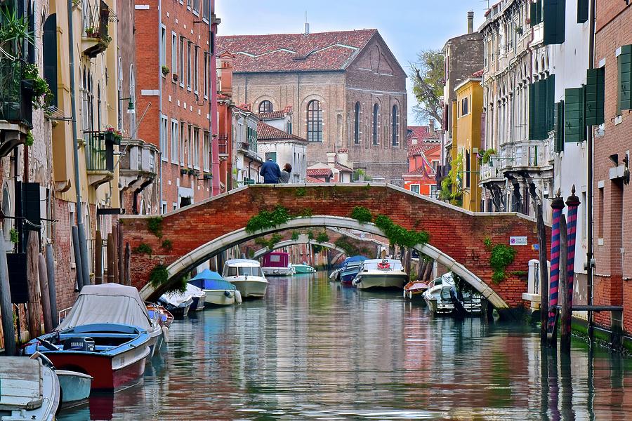 Venice Canal as Seen in The Italian Job Photograph by Frozen in Time Fine Art Photography