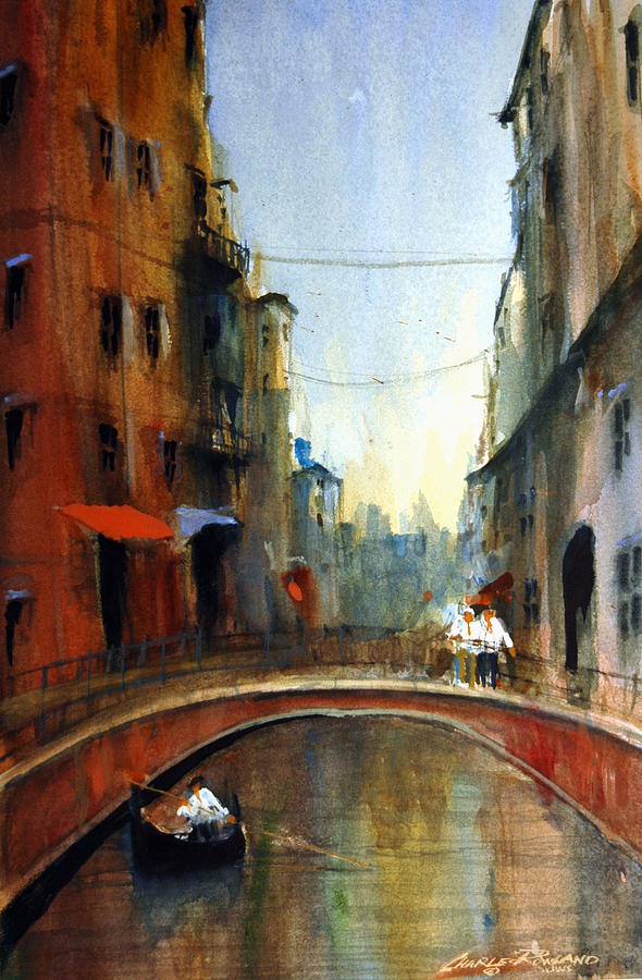 Venice Painting by Charles Rowland