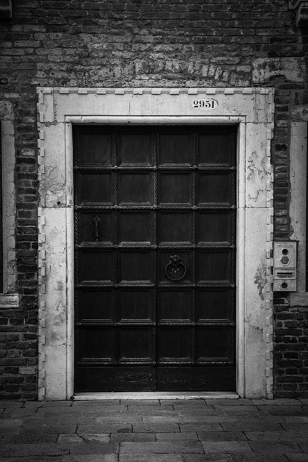 Venice Doorway Photograph by Andrew Soundarajan