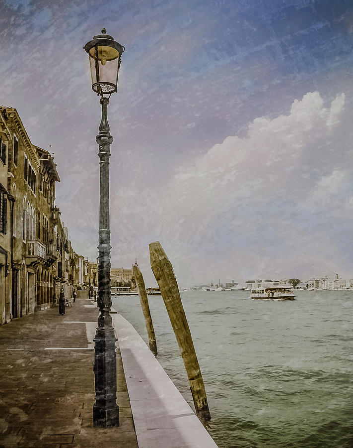 Venice, Italy - Fondamenta Photograph by Mark Forte