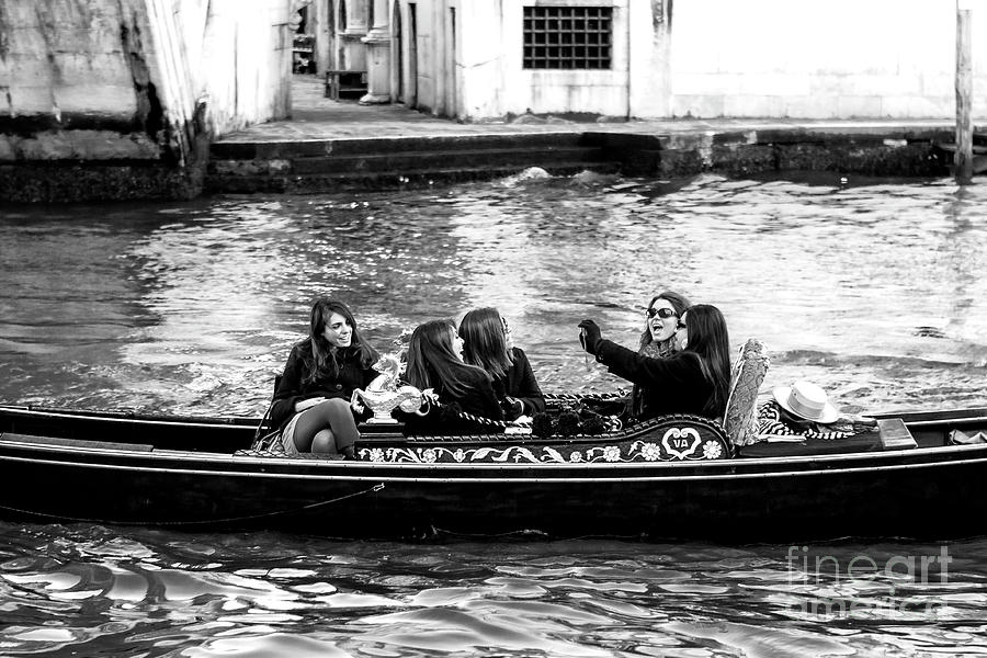 Venice Friends Photograph by John Rizzuto