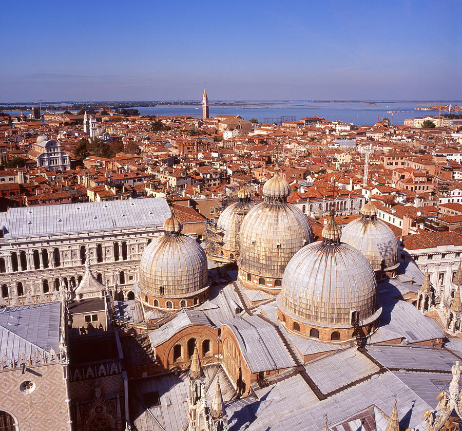 Venice from above Photograph by Paul Cowan