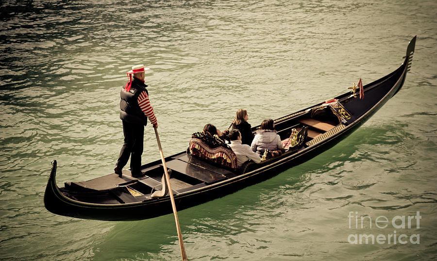 Venice gondola Photograph by Marc Daly Venice gondola Photograph by Marc Daly