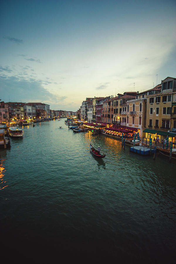 Sunset Photograph - Venice by Happy Home Artistry