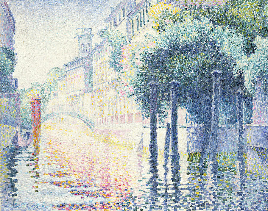 Impressionism Painting - Venice by Henri-Edmond Cross