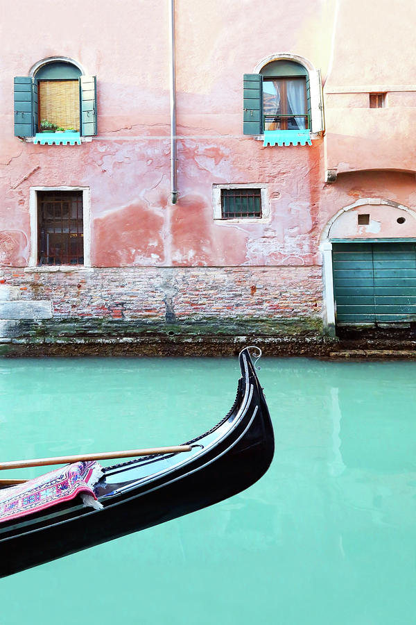 Venice in Aqua and Coral Photograph by Brooke T Ryan