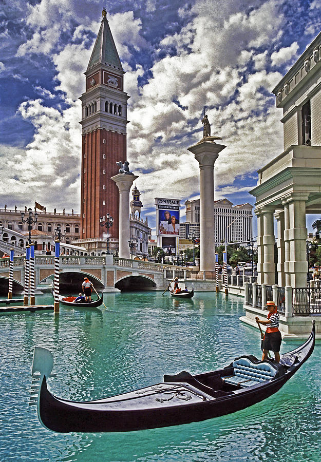 Venice in Vegas Photograph by Dennis Cox