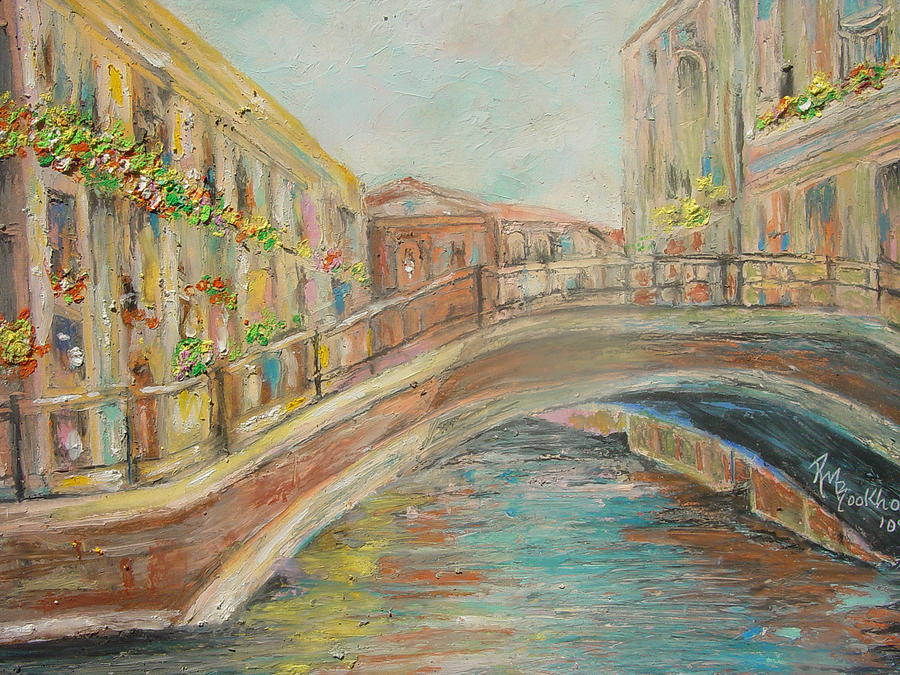 Venice in Summer Painting by Robin Miller-Bookhout