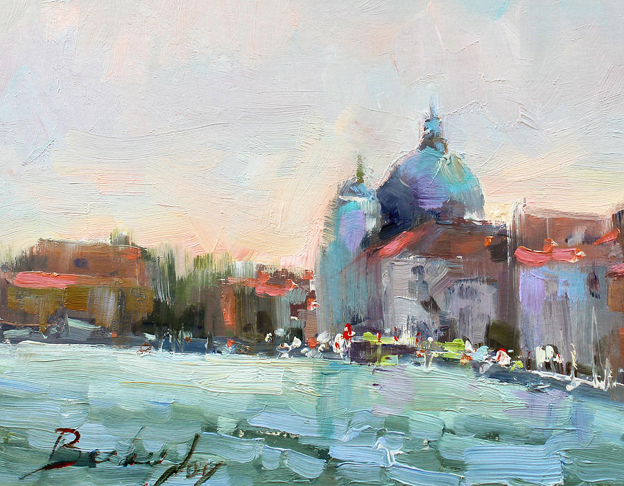 Venice Italy Canal Painting by Becky Joy