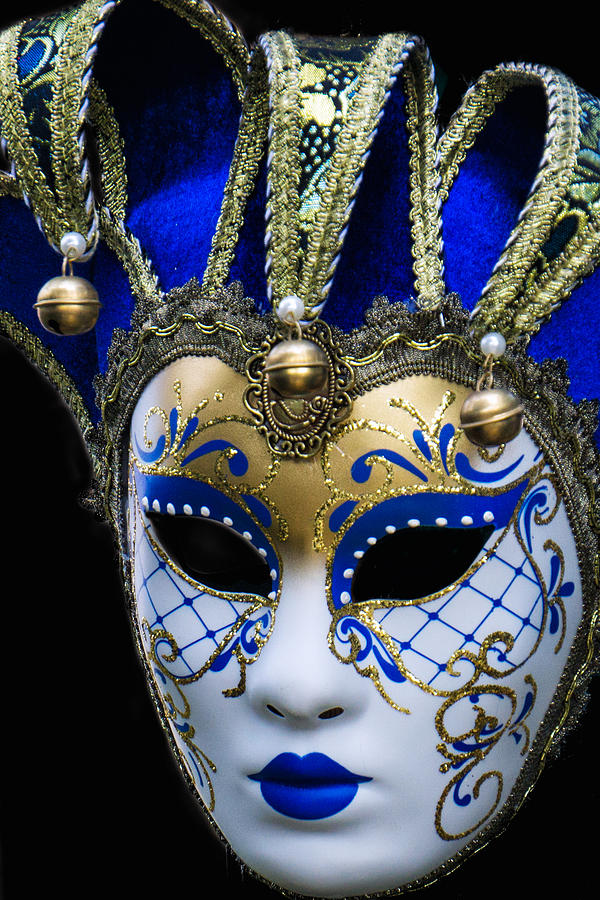 Italy Photograph - Venice Italy Carnival Mask IV by Russell Mancuso