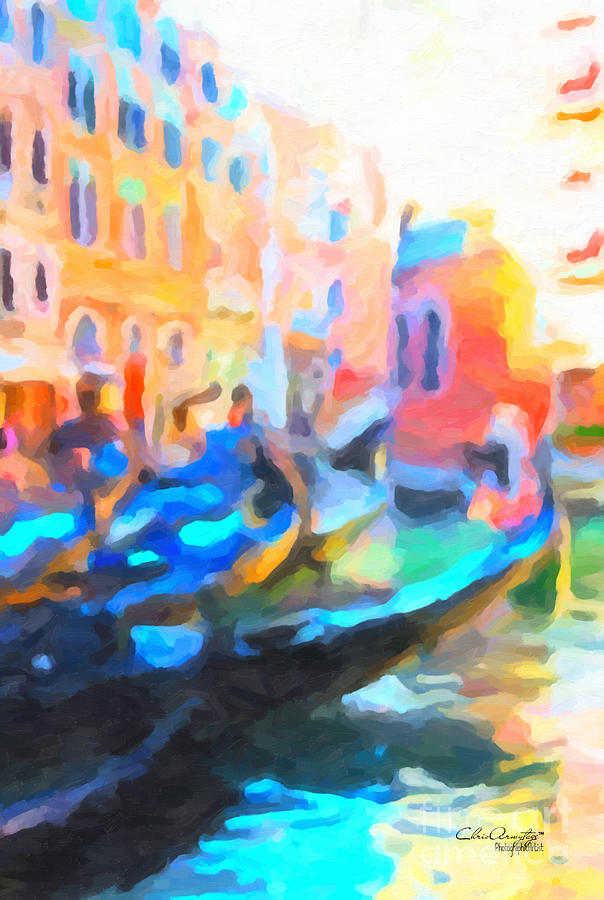 Venice, Italy Painting by Chris Armytage