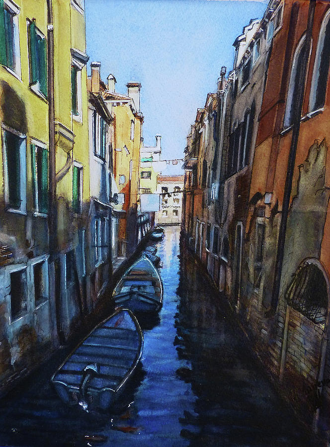 Venice IV Painting by Henrieta Maneva