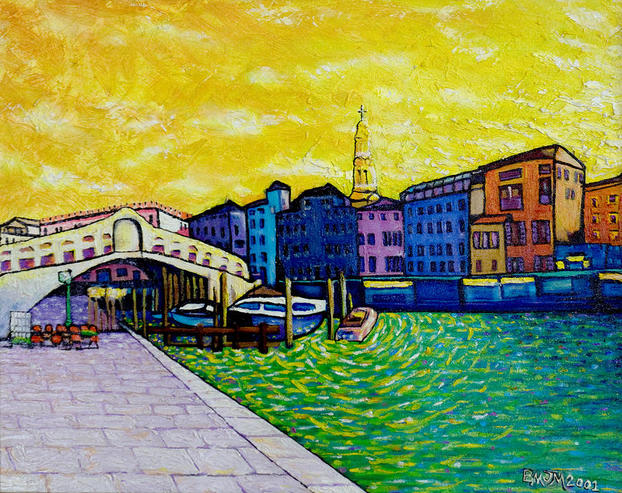 Venice Painting by Joe Michelli