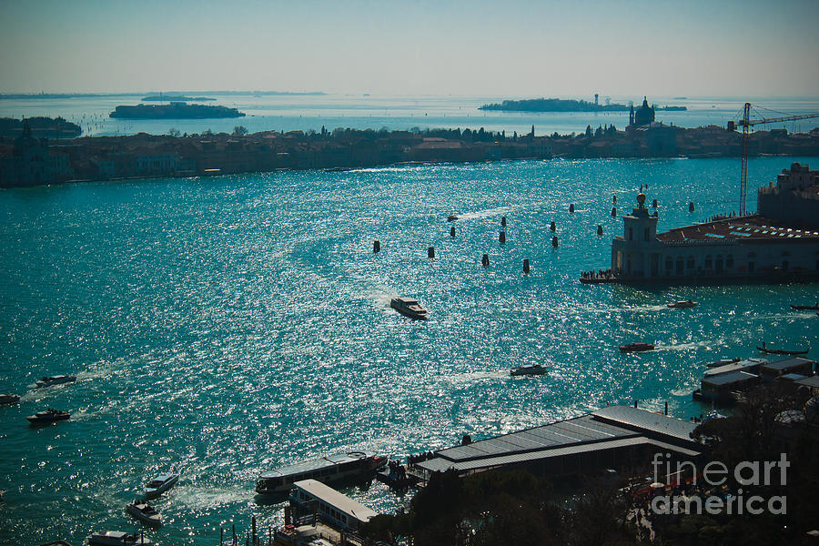 Venice lagoon Photograph by Marc Daly Venice lagoon Photograph by Marc Daly