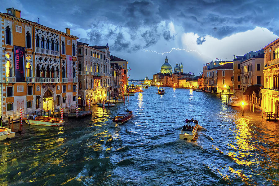 Venice Lightning Photograph