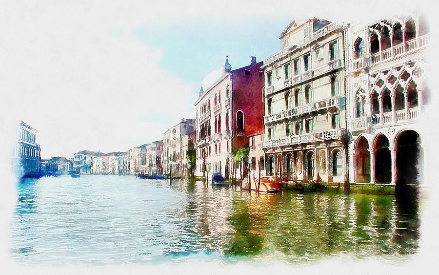 Venice Painting by Maciek Froncisz