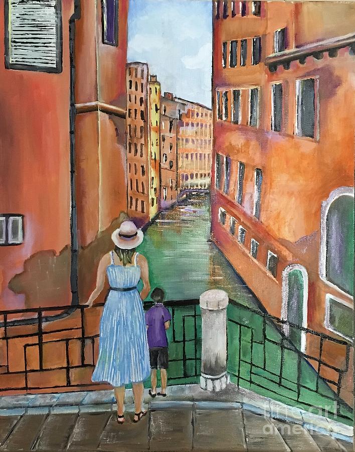 Venice  Painting by Maria Karlosak