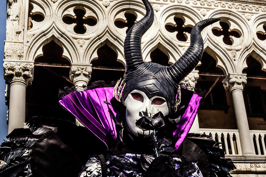 Venice Mask 10 2017 Photograph by Wolfgang Stocker