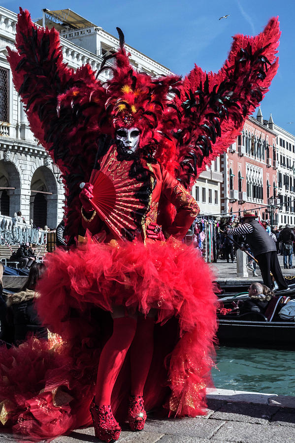 Venice Mask 24 2017 Photograph by Wolfgang Stocker