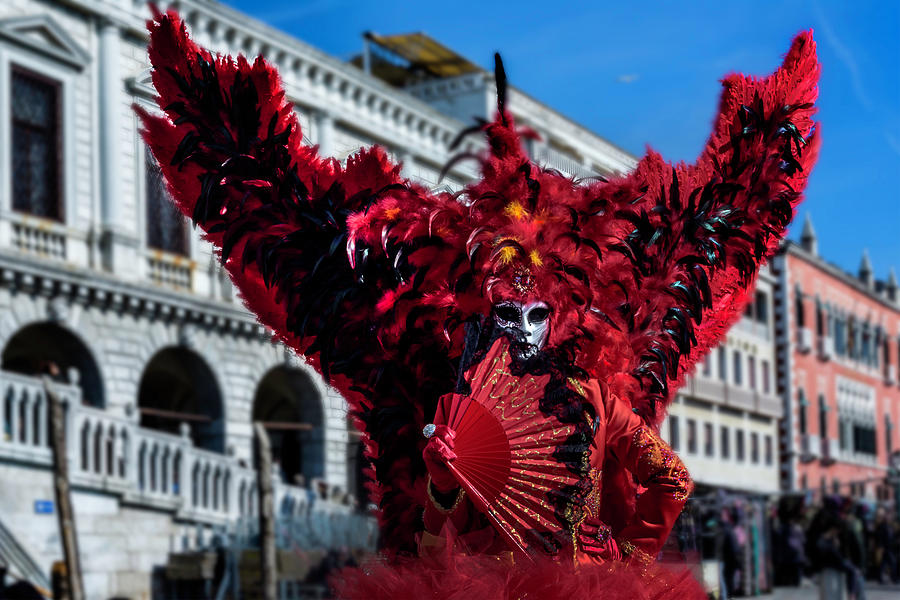 Venice Mask 25 2017 Photograph by Wolfgang Stocker