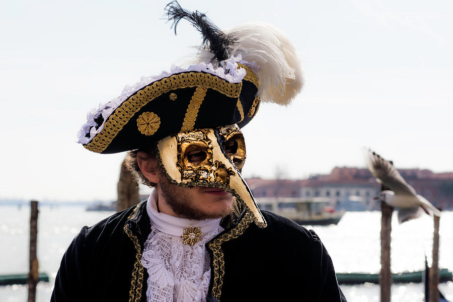 Venice Mask 29 2017 Photograph by Wolfgang Stocker