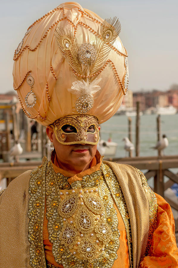 Venice Mask 30 2017 Photograph by Wolfgang Stocker