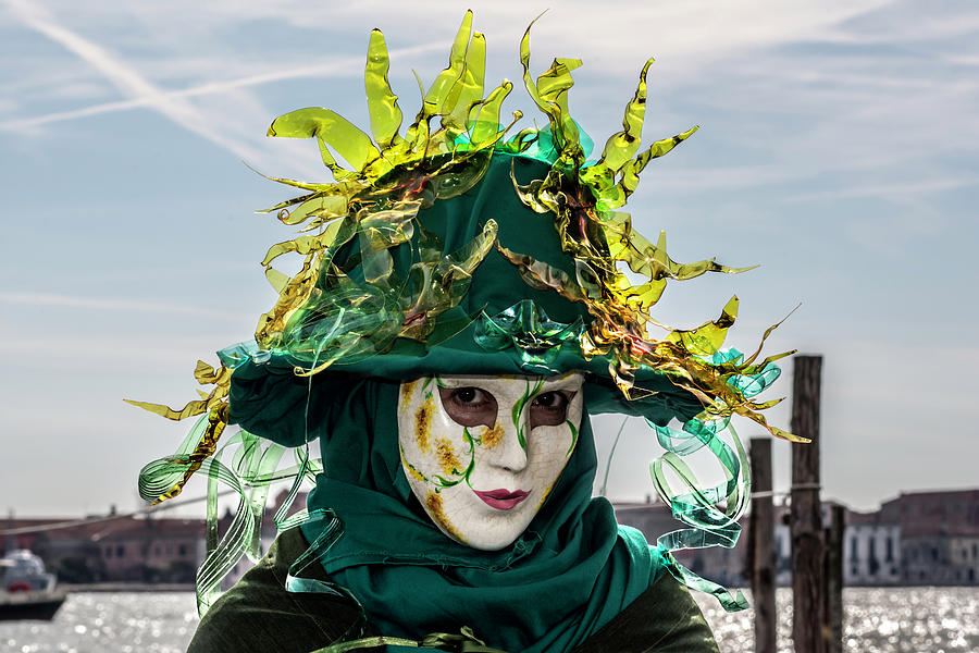 Venice Mask 39 2017 Photograph by Wolfgang Stocker