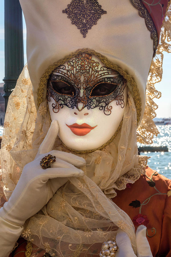 Venice Mask 6 2017 Photograph by Wolfgang Stocker