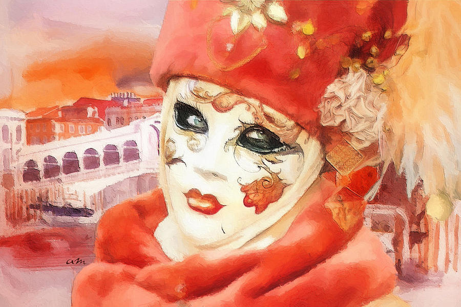 Venice mask Painting by Marino Antoine - Fine Art America