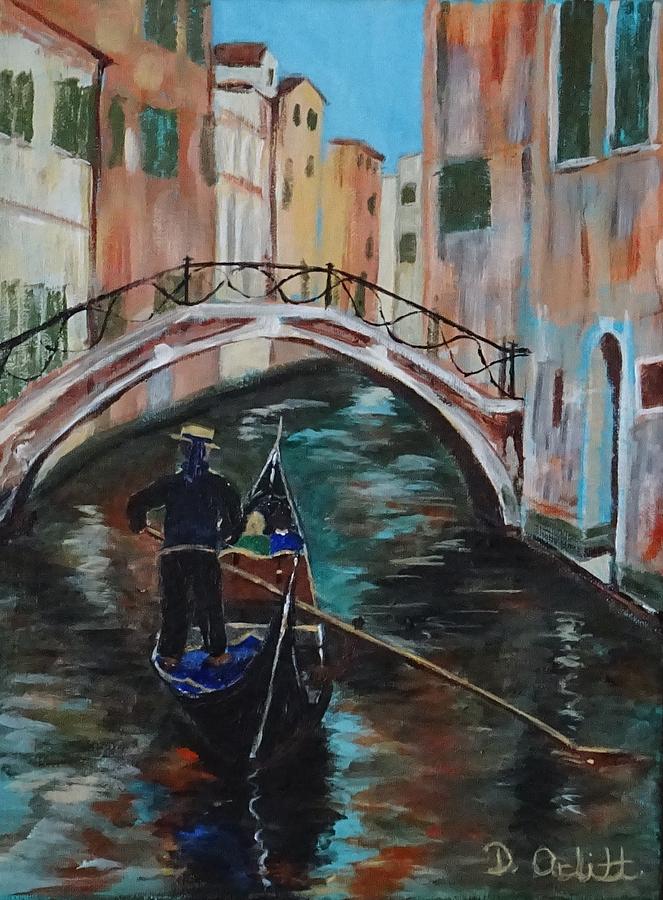 Venice Morning Painting by Diane Arlitt