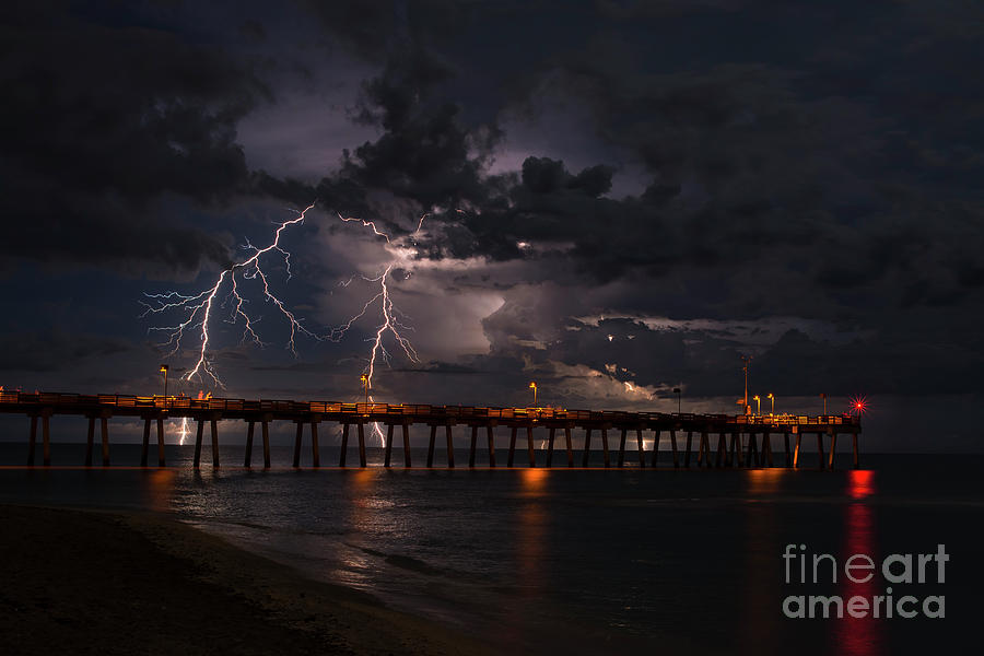 Venice Pier Nights by Quinn Sedam Venice Pier Nights by Quinn Sedam