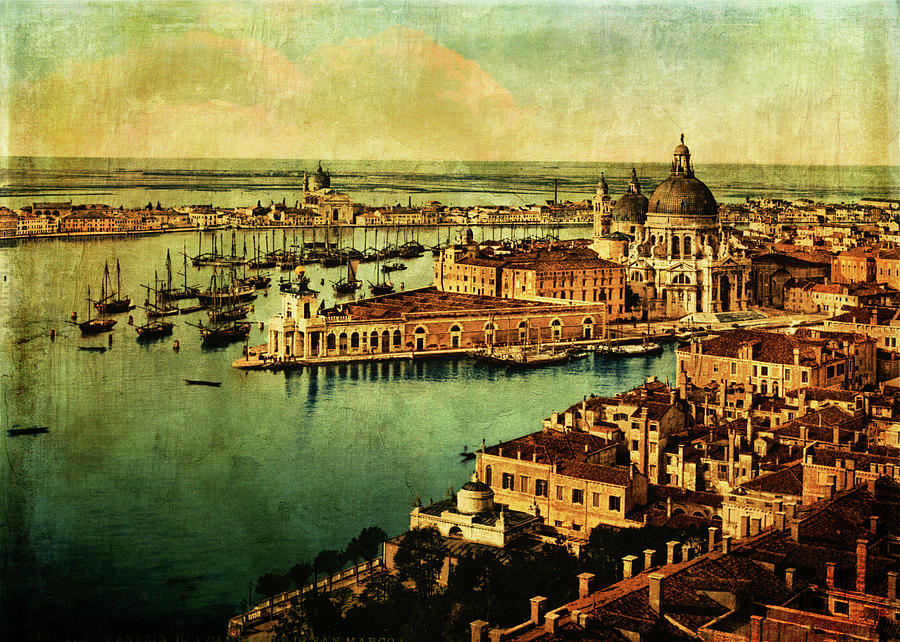 Venice Digital Art - Venice Observed by Sarah Vernon Venice Digital Art - Venice Observed by Sarah Vernon