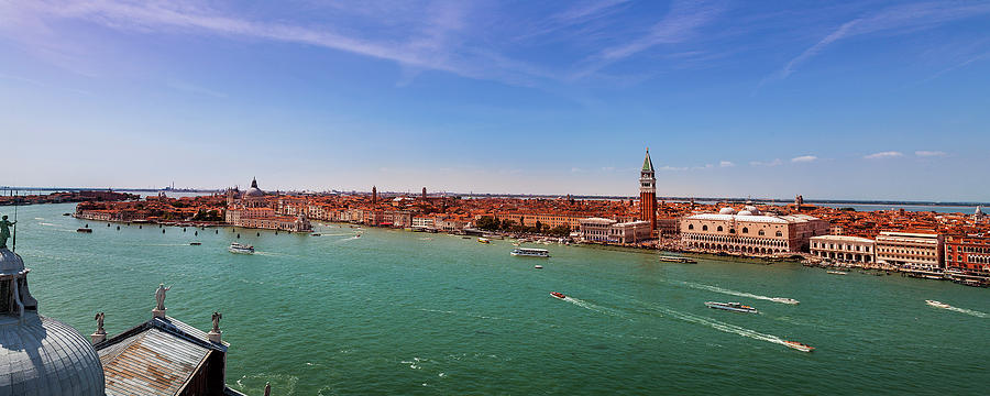 Venice Panorama Photograph by Andrew Soundarajan