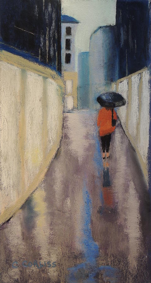 Venice Rain Painting by Carol Corliss