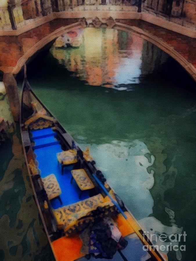Venice Ride Digital Art by Diana Rajala