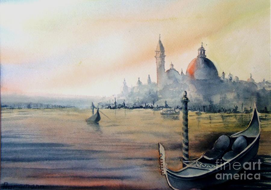Venice Rising Painting by Petra Burgmann