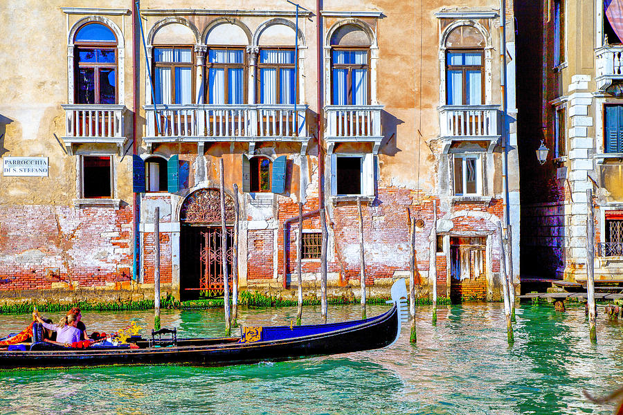 Venice San Marco Gondola Photograph by Jean-luc Bohin
