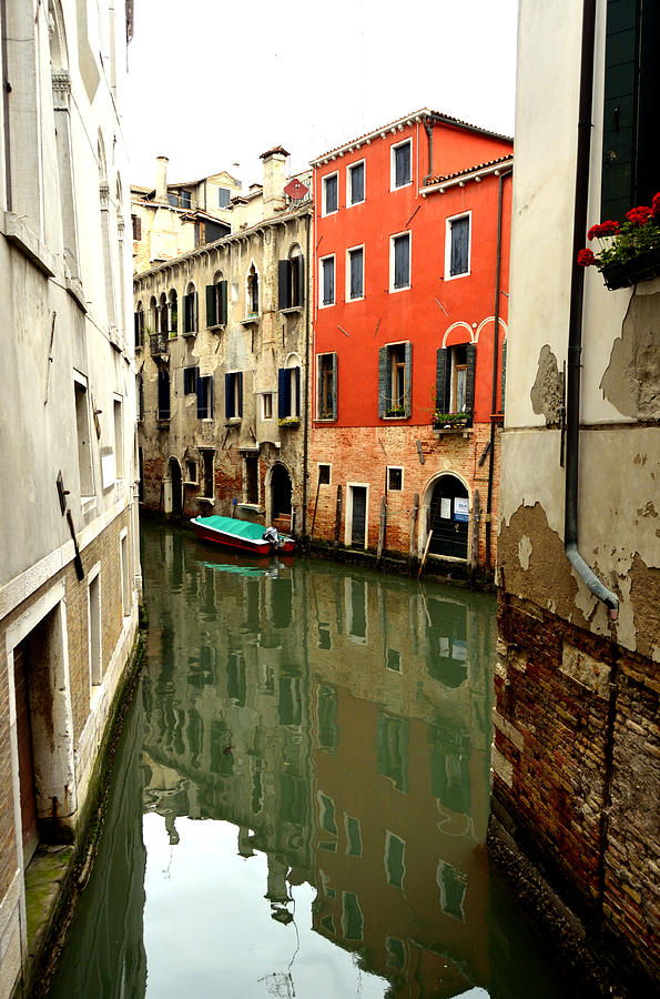 Venice Street Scene 3 Photograph by Richard Ortolano