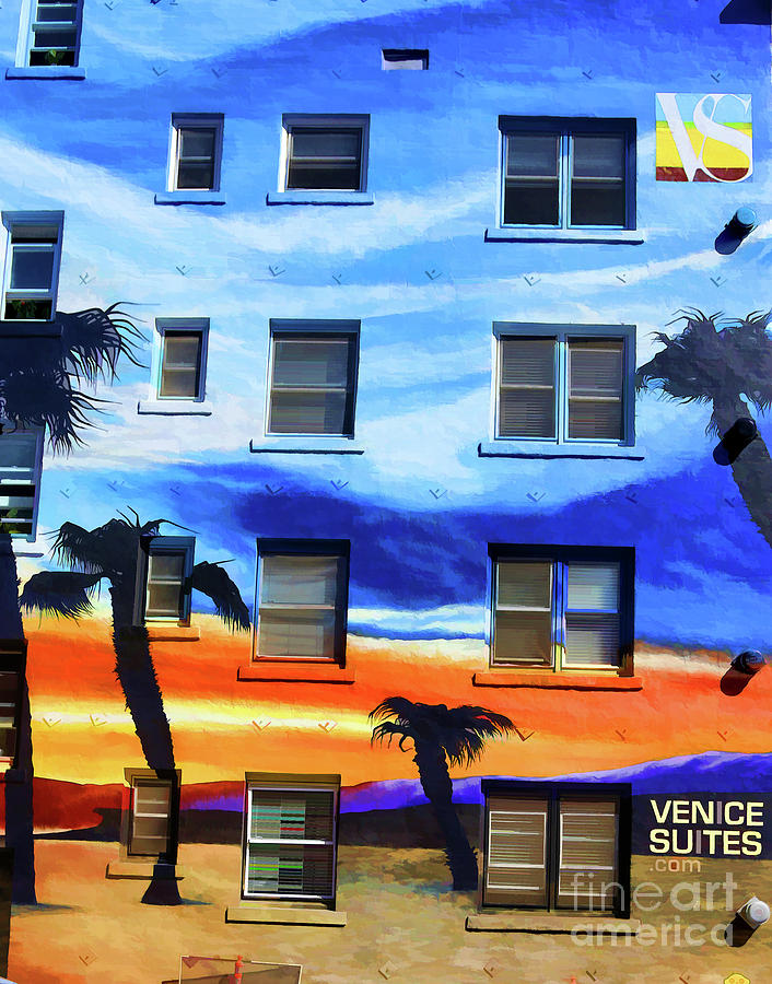 Venice Suite Exterior Architecture  Photograph by Chuck Kuhn