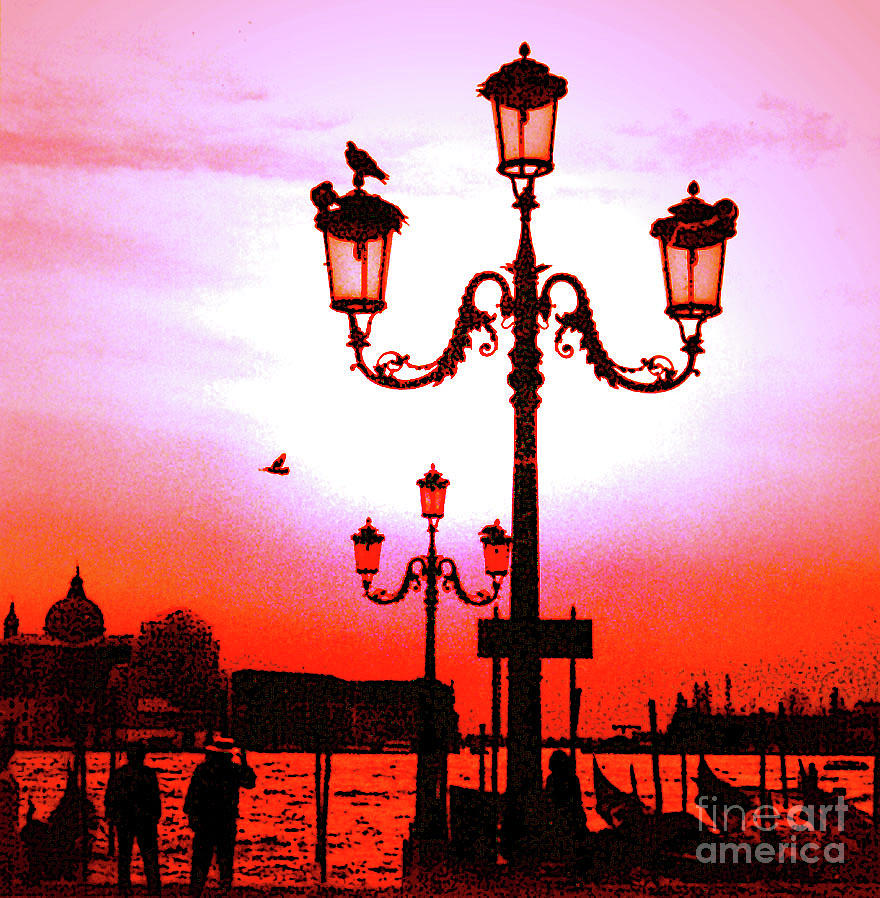 Venice Sunset Photograph by Elizabeth Hoskinson